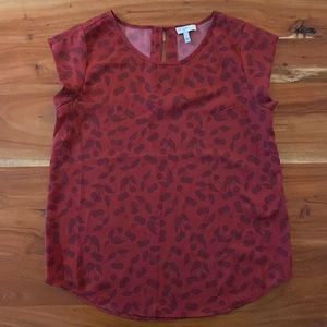 Joie cherry print blouse
